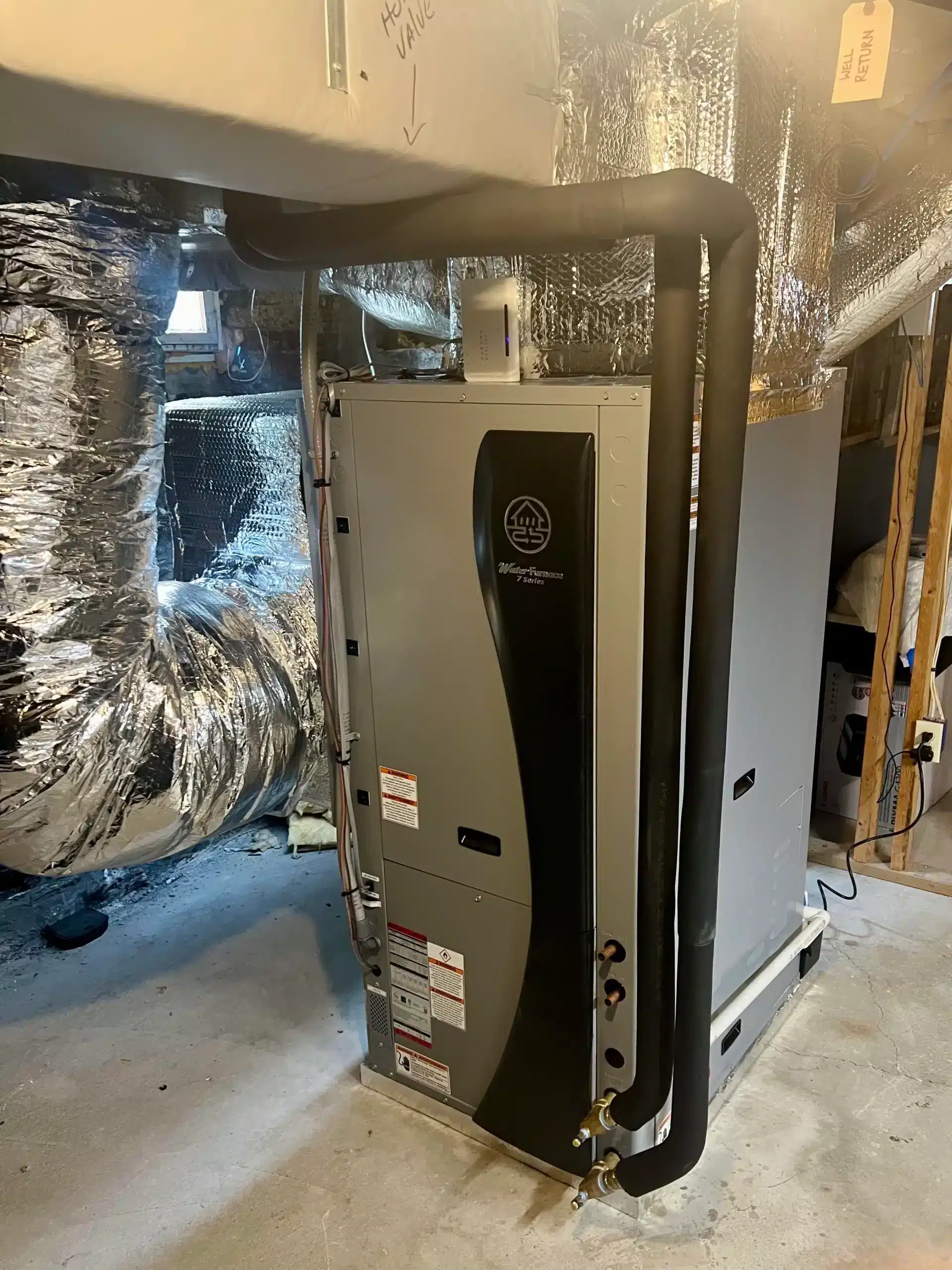 Geothermal WaterFurnace system — quiet and efficient home comfort by Air Doctorx